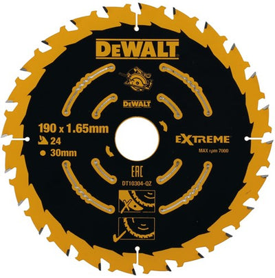 Dewalt accessoires dewalt elite serie - cirkelzaagblad - 190x30mm - 24 tanden - anti-kickback