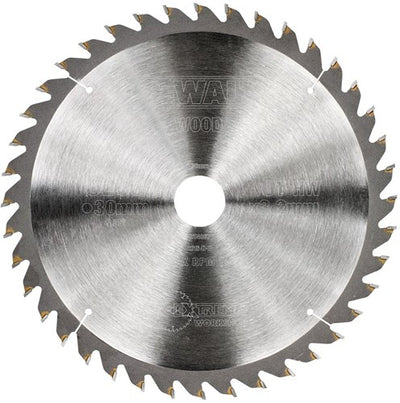 Dewalt accessoires cirkelzaagblad 235x30x40t, wisseltand, positief 10°, kerf 3,0mm - dt4067-qz