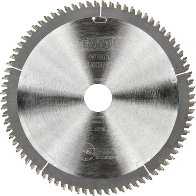 Dewalt accessoires dewalt dt4286-qz - cirkelzaagblad - 216mm - 30mm - 80 tanden