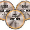 Dewalt accessoires cirkelzaagbladen 3 pack | 305x30mm - dt1964-qz