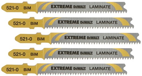 Dewalt accessoires decoupeerzaagblad bim extreme voor snel zagen in hout en laminaat (t101bif) - dt2080-qz