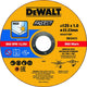 Dewalt accessoires doorslijpschijf metaal 125x1x22,2mm 100 stuks - dt20540-qz