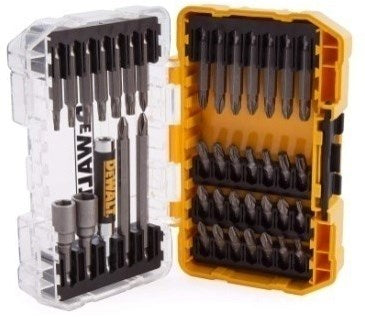 Dewalt accessoires dt70709-qz | 33-delig bitset in tough case cassette - dt70709-qz