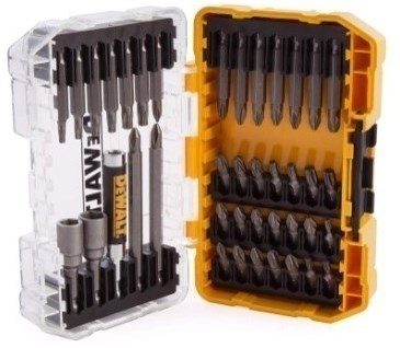 Dewalt accessoires dewalt dt70709 serie - schroefbitset - 33 stuks - toughcase+ - magnetische houder