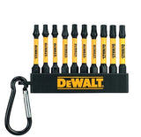 Dewalt accessoires dt7275-qz torx high impact schroevendraaierbitset | 57mm | 10-delig - dt7275-qz - afbeelding 1