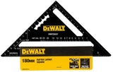 Dewalt accessoires dwht25227-0 bouwdriehoek | speed square | 180 mm | metrisch - dwht25227-0 - afbeelding 1