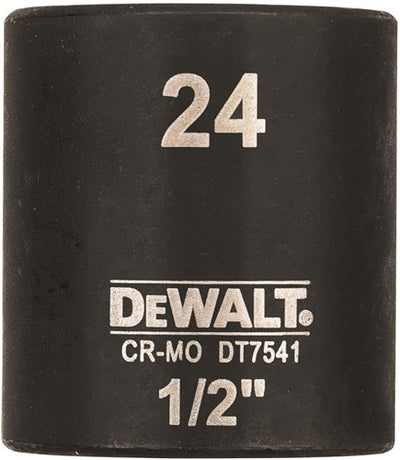Dewalt accessoires impact dop 24mm 1 2 (kort - 38mm) - dt7541-qz - dt7541-qz