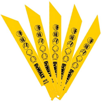 Dewalt accessoires dewalt dt2385-qz serie - reciprozaagblad - bimetaal - 152mm - metaalbewerkingen