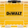 Dewalt accessoires tough case maat klein leeg x1 + tictac leeg x1 + 25 mm 7 stuks houder x2 + 57 mm 7 stuks houder x2 - dt70801-qz