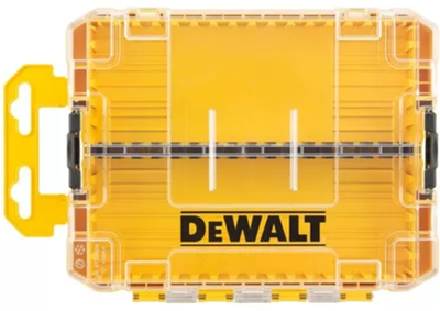 Dewalt accessoires dewalt tough case+ - gereedschapskoffer - middelgroot - transparant deksel - robuust
