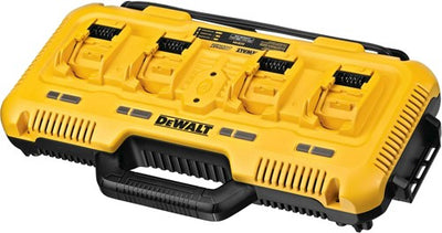 Dewalt dcb104 | 4- poort snellader | 12v-18v 54v xr | flexvolt - dcb104-qw