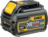 Dewalt dcb546-xj xr flexvolt 18v-54v accu 6.0ah - dcb546-xj - afbeelding 1