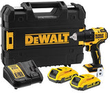 Dewalt dcd708d2t-qw schroef boormachine 18v 2.0ah li-ion | 18v (2x 2.0ah accu + lader) - dcd708d2t-qw - afbeelding 1