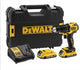 Dewalt -dcd709d2t-qw-accu-klopboorschroefmachine-18v - 2 x 2 ah li-ion