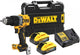 Dewalt dcd805h2t-qw | brushless compacte accuschroef- klopboormachine | 18v xr | 2 x 18v 5.0ah accu + oplader | in tstak - dcd805h2t-qw
