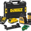 Dewalt dce088d1g18 | accu kruislijnlaser | groen | 12 18v | xr | 2.0 ah - dce088d1g18-qw