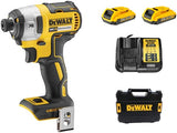 Dewalt dcf887d2 | xr brushless li-ion accu slagschroevendraaier 18v in koffer (2x 2.0ah accu + lader) - dcf887d2-qw - afbeelding 1