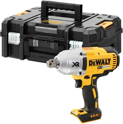 Dewalt dcf897nt - 18v xr brushless slagmoersleutel met hoog koppel | zonder accu's en lader in t-stak koffer - dcf897nt-xj