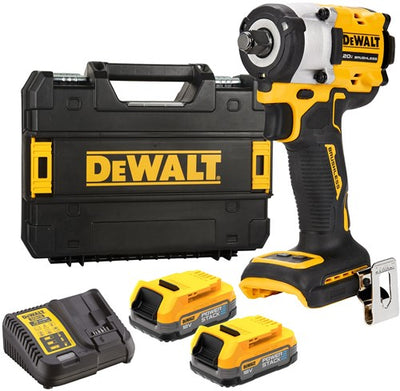 Dewalt dcf921e2t accu slagmoersleutel | set | met frictiering 1 2” | 18v xr powerstack | in tstak - dcf921e2t-qw