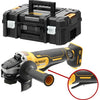 Dewalt dcg406nt-xj xr 18v accu haakse slijper met dodemansschakelaar 125 mm excl. accu's en lader in t-stak koffer - dcg406nt-xj