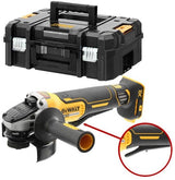 Dewalt dcg406nt-xj xr 18v accu haakse slijper met dodemansschakelaar 125 mm excl. accu's en lader in t-stak koffer - dcg406nt-xj - afbeelding 1