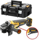 Dewalt dcg406nt-xj xr 18v accu haakse slijper met dodemansschakelaar 125 mm excl. accu's en lader in t-stak koffer - dcg406nt-xj