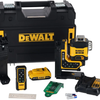 Dewalt dcle34035d1-qw kruislijnlaser | 3x360° | groene straal | + afstandsbediening | 18 volt | 1x 2.0ah li-ion + lader - dcle34035d1-qw