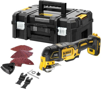 Dewalt dcs356nt-xj | 18v oscillerende multitool | zonder accu's en lader in t-stak koffer - dcs356nt-xj
