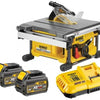 Dewalt dcs7485t2-qw | xr flexvolt accu tafelzaag 54v 210mm (2x 6.0ah accu + dcb118 snellader) - dcs7485t2-qw