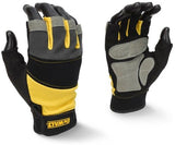 Dewalt werkhandschoenen halve vingers zwart dpg213l eu 9 - afbeelding 1