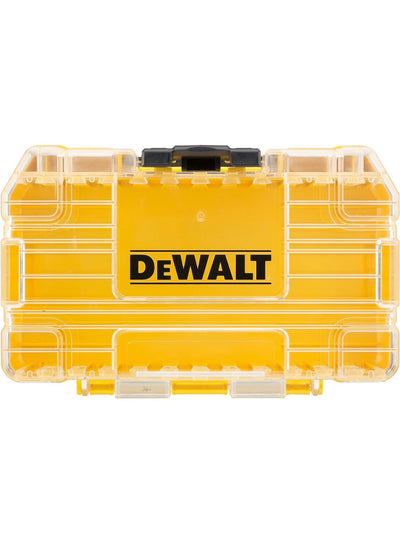 Dewalt accessoires tough case maat klein leeg x1 + tictac leeg x1 + 25 mm 7 stuks houder x2 + 57 mm 7 stuks houder x2 - dt70801-qz