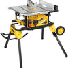 Dewalt dwe7492set tafelzaag 2000 watt + dwe74911-xj verrijdbaar onderstel - dwe7492set