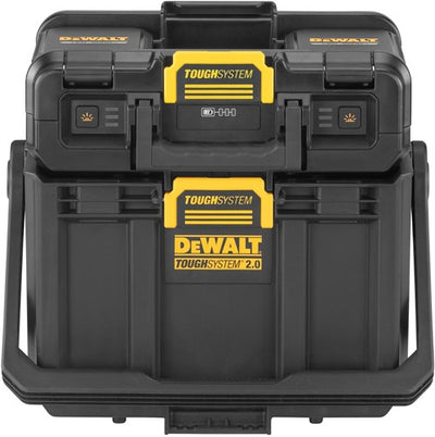 Dewalt dwst08061-1 18v xr toughsystem 2.0 gereedschapskist met geïntegreerde led-werklampen | zonder accu's en lader - dwst08061-1