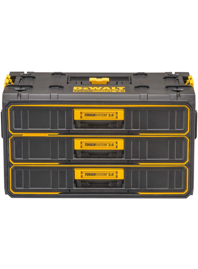 Dewalt toughsystem 2.0 koffer met 3 lades - dwst08330-1