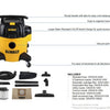 Dewalt dxv20pta - 20l wet dry vac | nat- en droogstofzuiger | met pta - dxv20pta