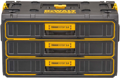 Dewalt toughsystem 2.0 koffer met 3 lades - dwst08330-1