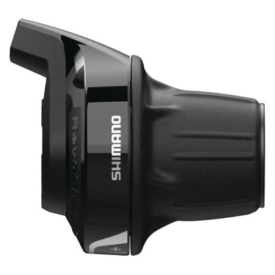 Shimano draaiversteller (rechts) 7 speed tourney sl-rv400 - zwart