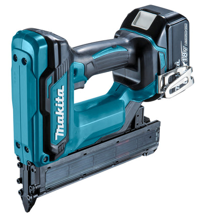 Makita dfn350rtj mini brad tacker | 18v | 2 x 5.0ah li-ion | in mbox