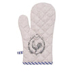 Clayre eef ovenhandschoen haan 18x30cm