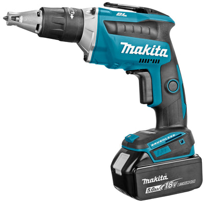 Makita dfs452rtj accu schroevendraaier | 18v 5.0ah li-ion