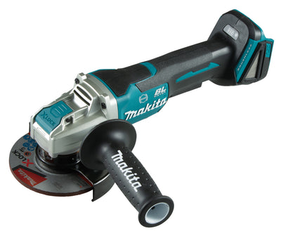 Makita dga520zx1 | 18 v | haakse slijper | 125 mm | x-lock | body | zonder accu's en lader | met veiligheidsschakelaar - dga520zx1