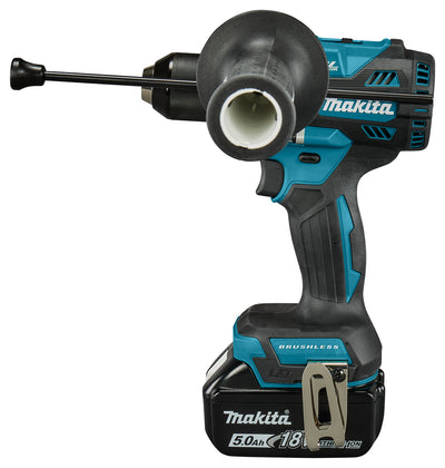 Makita dhp492rtj accu klopboor- schroefmachine | 18v | incl. 2x 5.0ah en snellader in mbox - dhp492rtj