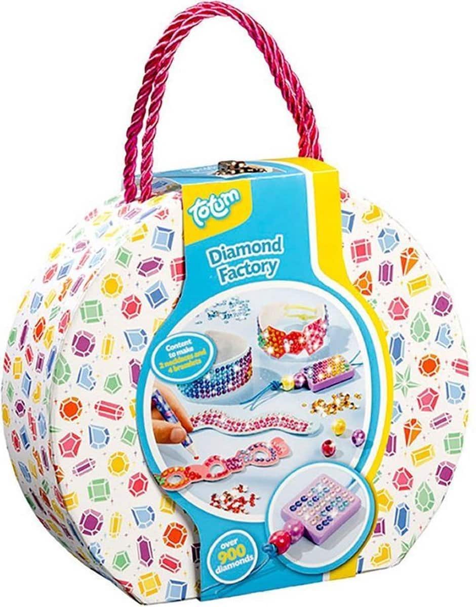 Intro diamond factory - totum knutsel koffertje om sieraden te maken