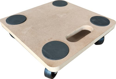 Diggers mdf dolly | 29x29cm | 200kg capaciteit | 50mm harde pp wielen | fsc 100% - dig771