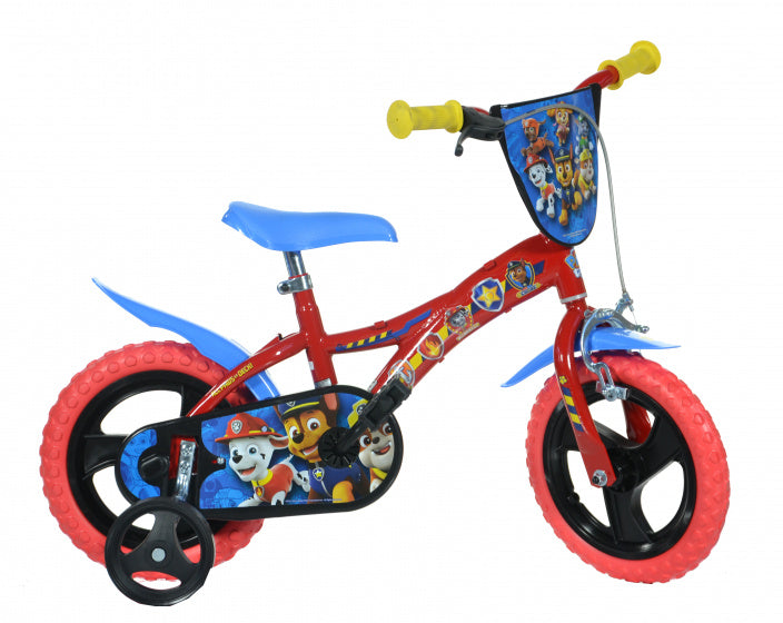 Dino paw patrol 12 inch 21 cm jongens doortrapper rood