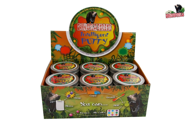 Diverse merken dinoworld intelligent putty (4 ass.)