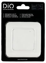 Di-o dio draadloze wand schakelaar enkel wit - 6960114 - afbeelding 2