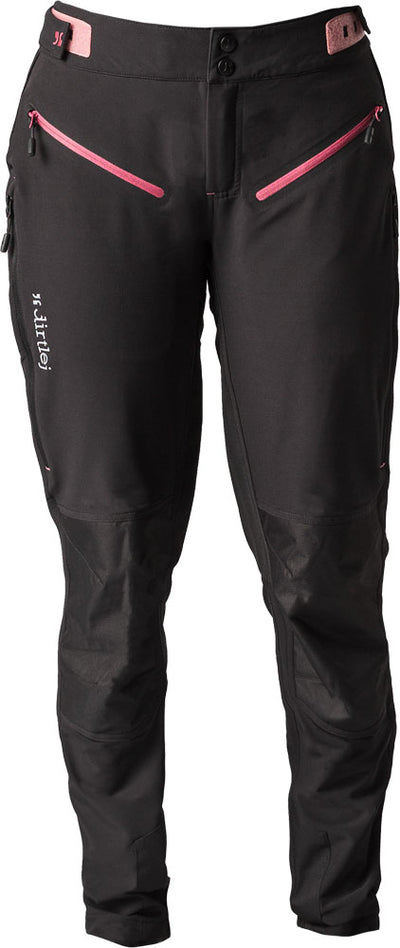 Dirtlej trailscout long flex black label - women's mtb pants | xl