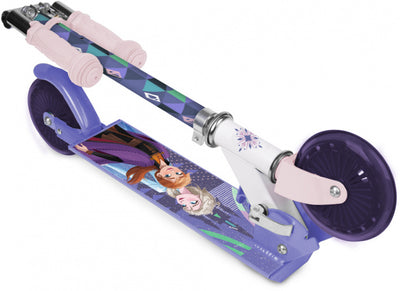 Disney Frozen 2 2-wiel kinderstep meisjes aluminium paars