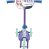 Frozen 3-wiel kinderstep meisjes paars lichtblauw